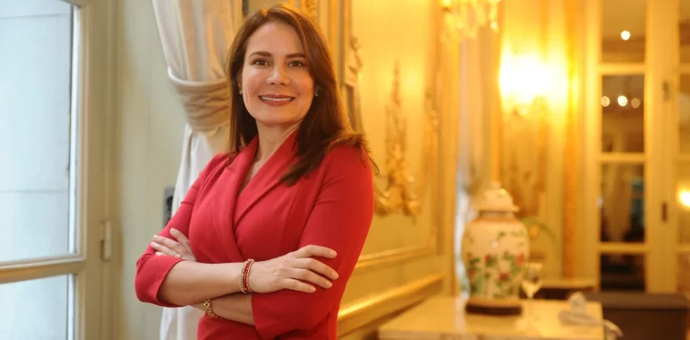 La ministra de Telecomunicaciones Ecuador Foto German Garcia Adrasti - FTP CLARIN ADR_6916.JPG Z GAdrasti