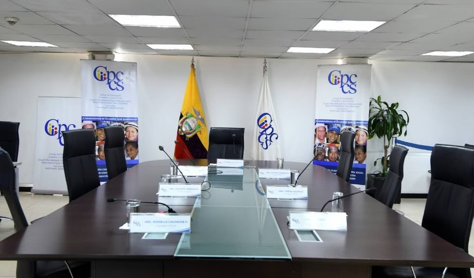 El pleno del Consejo de Participación Ciudadana deberá conocer el contenido de una sentencia de acción de protección y resolver qué hará con el concurso de renovación del Consejo Nacional Electoral. Alfredo Cárdenas/ EL UNIVERSO. Foto: El Universo